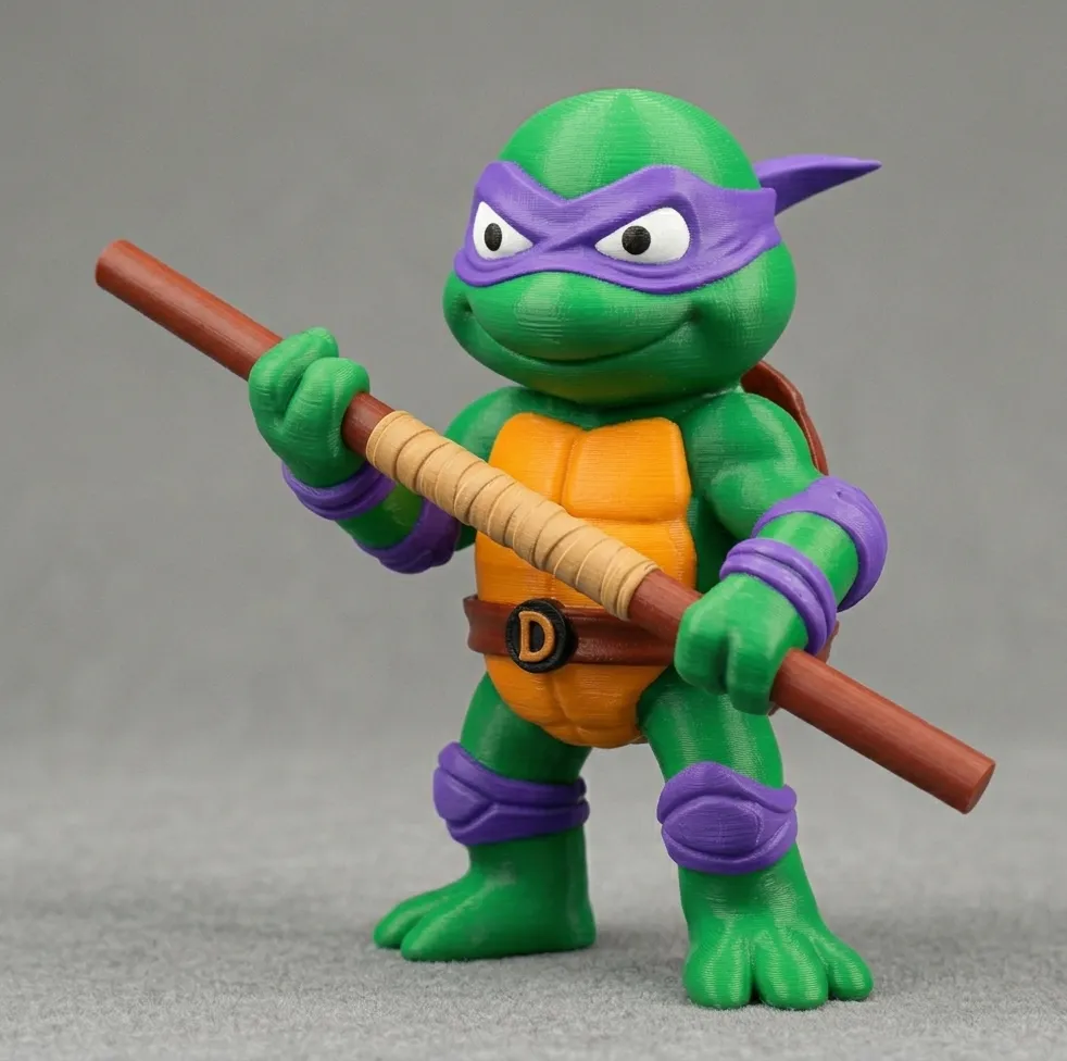 Jovem Tartaruga Ninja - Donatello